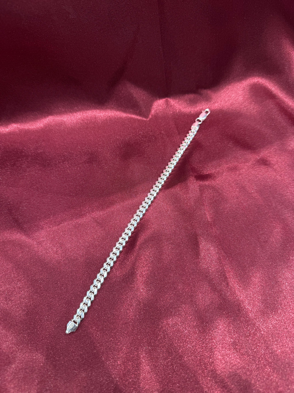 Men’s Miami link 925 silver bracelet (6mm)