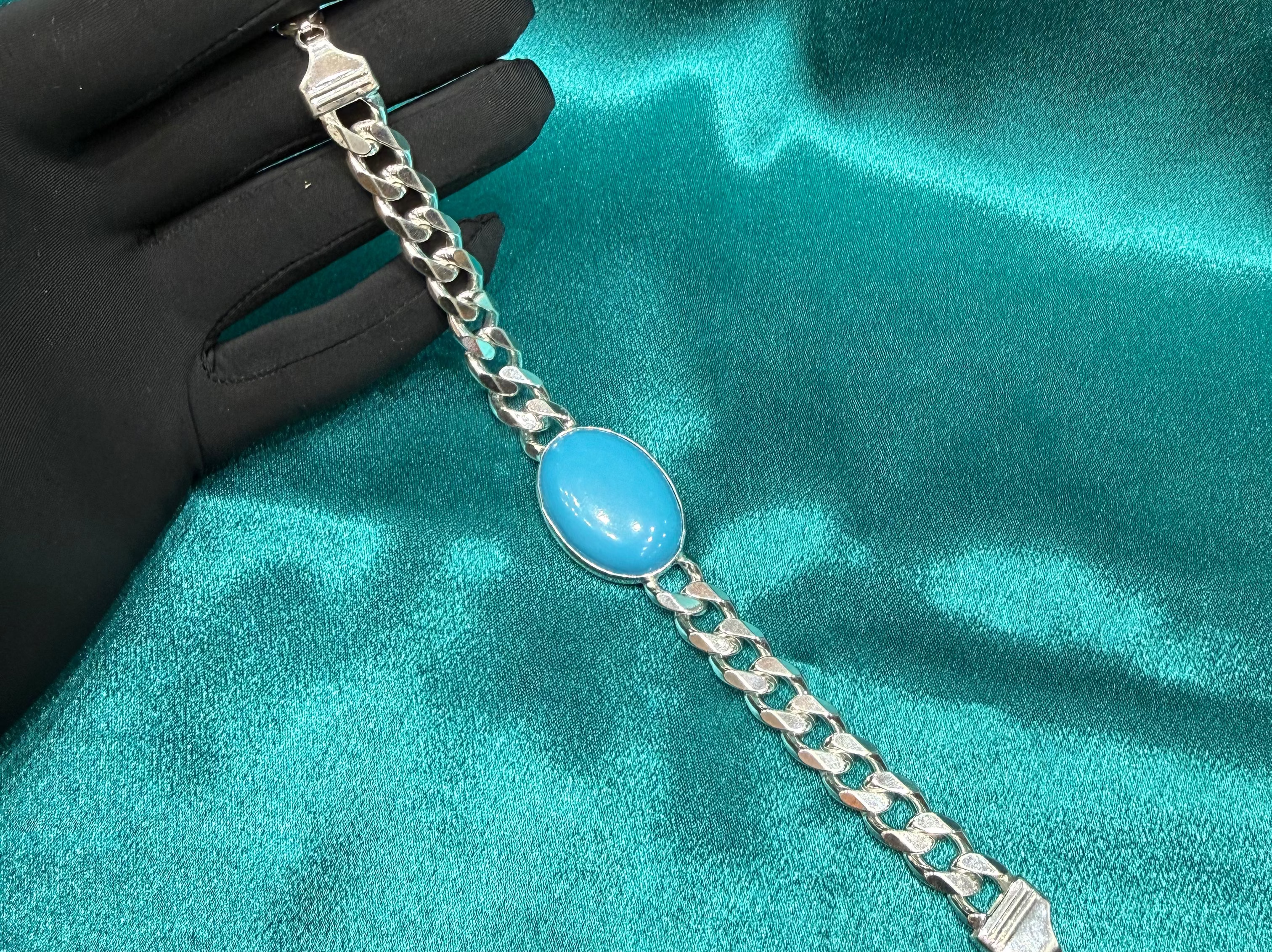 Men’s Feroza Sikver 925 Bracelet (10mm)