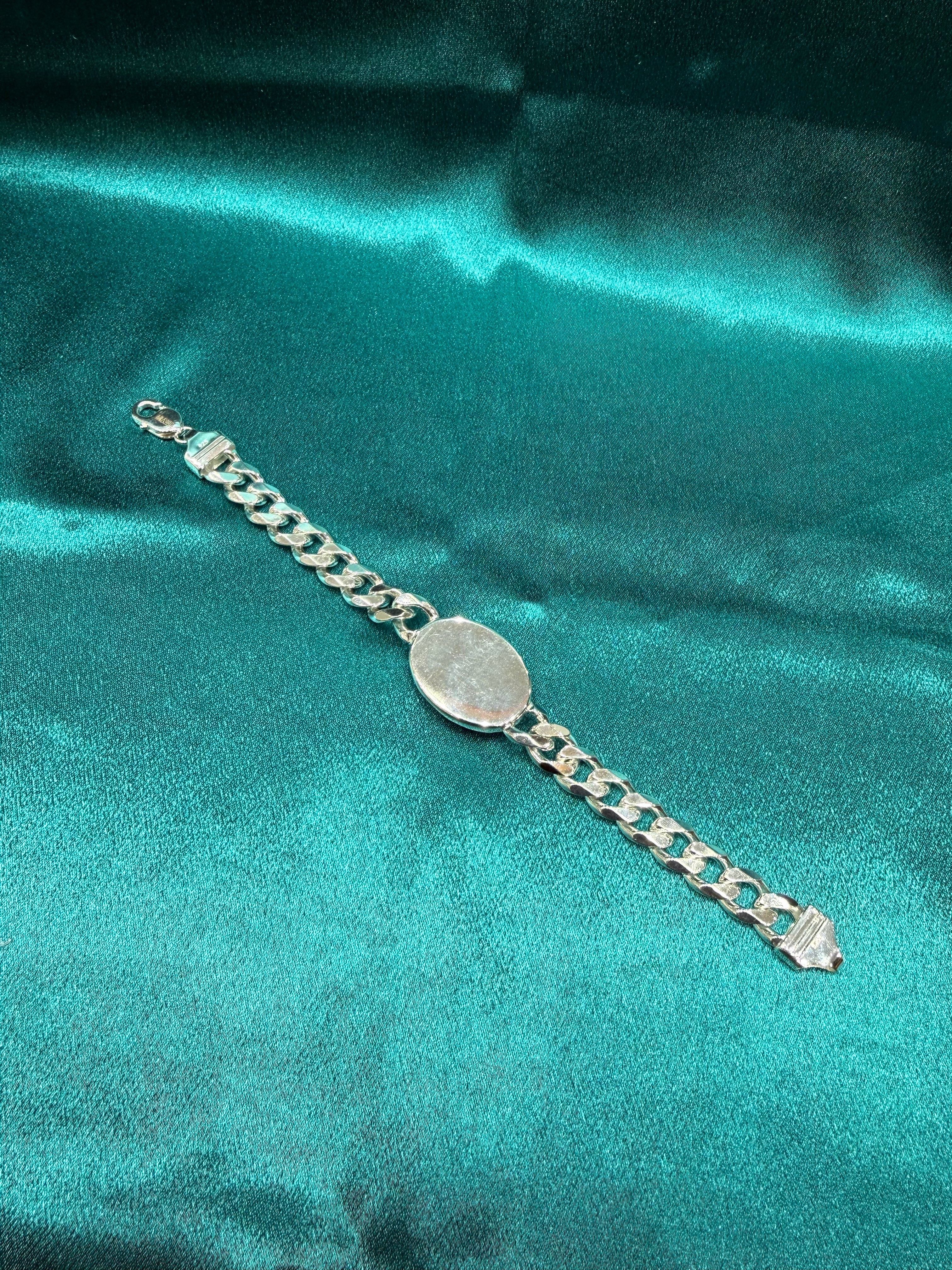 Men’s Feroza Sikver 925 Bracelet (10mm)