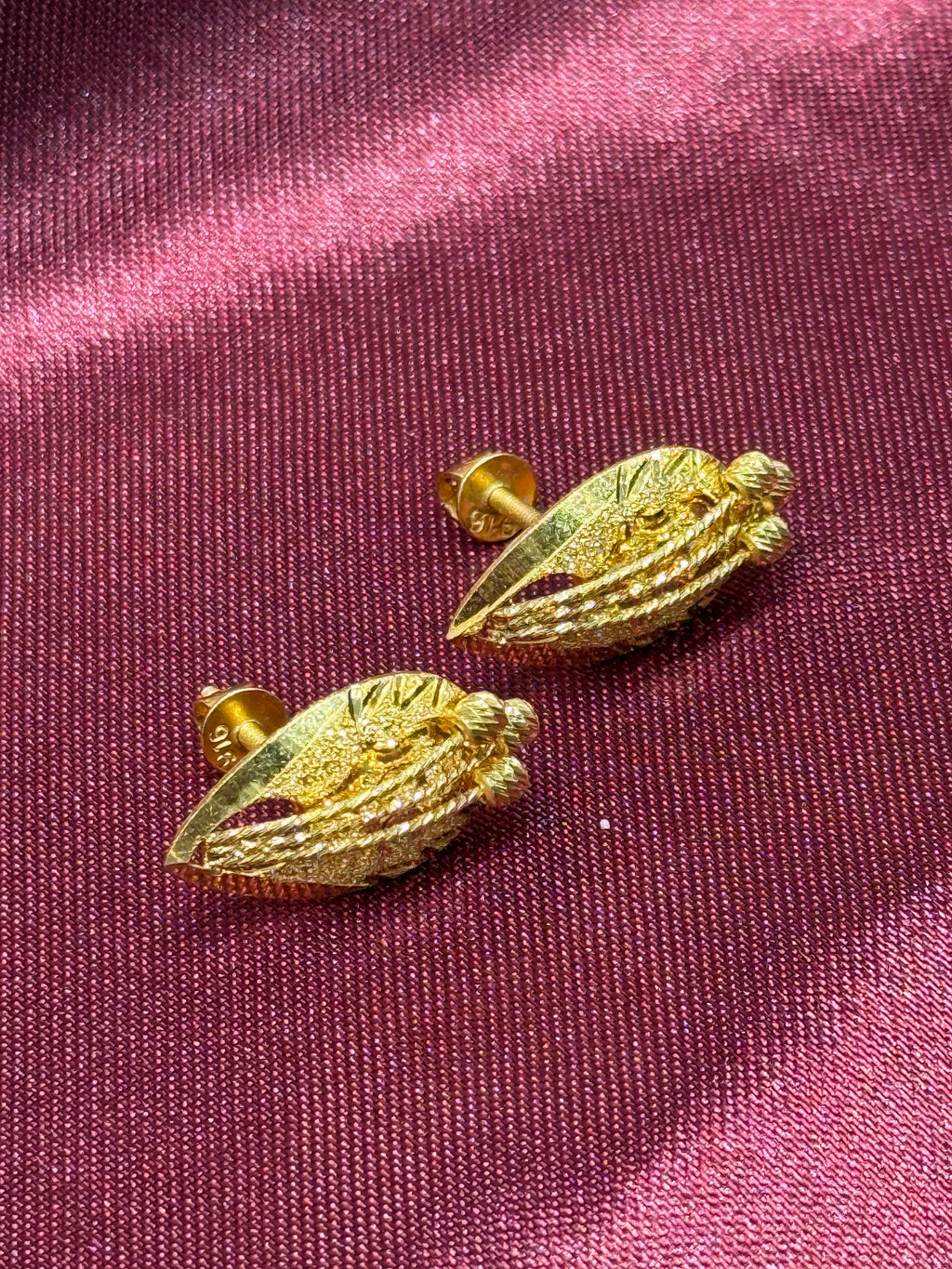 22k Gold Earrings