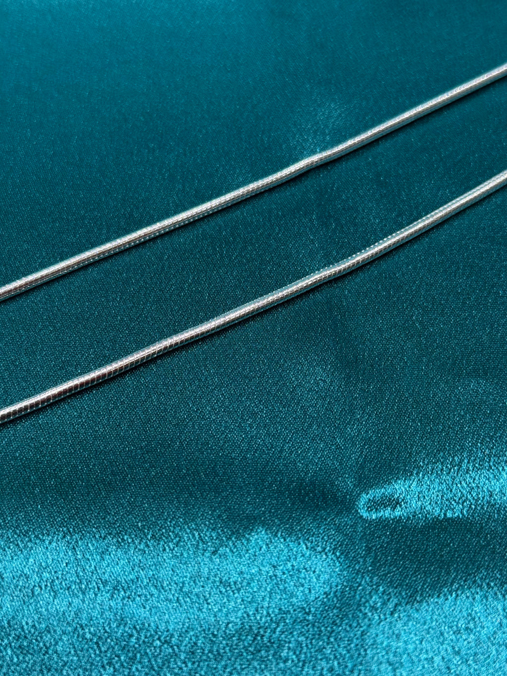 Fancy silver plain/ everyday anklets