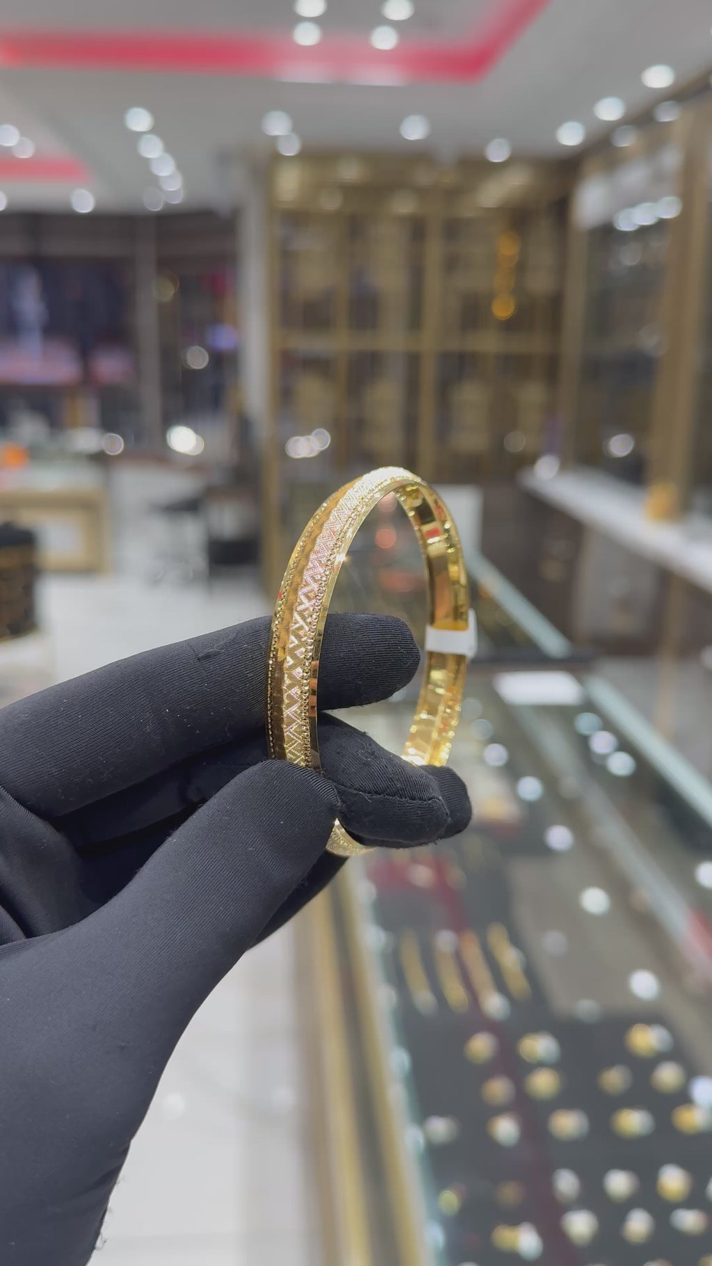 22K Gold Men’s CNC Kara